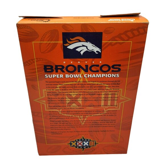 1997 Wheaties Denver Broncos Super Bowl XXXII 32 Champions Cereal Box John Elway - Picture 4 of 9